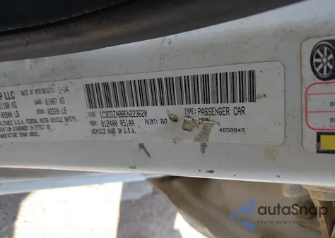 2014 Dodge Avenger Se z USA, uszkodzony, nr VIN 1C3CDZAB8EN223620